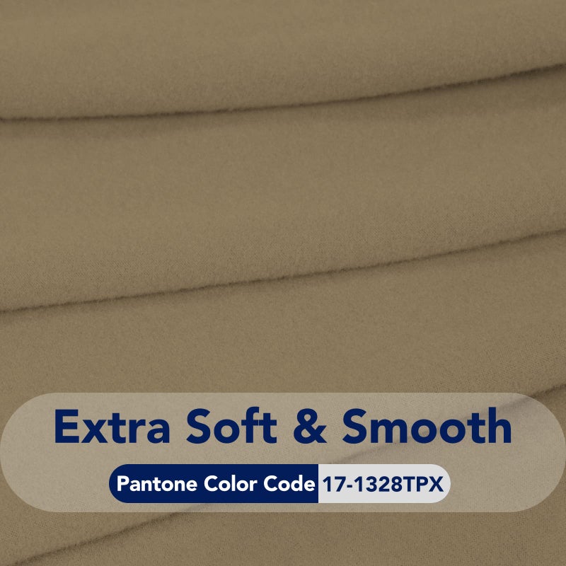 PureFit Super Stretch Sofa Slipcover â€“ Spandex Non Slip Soft Couch Sofa Cover, Washable Furniture Protector with Non Skid Foam and Elastic Bottom for Kids, Pets ï¼ˆOversized Sofa, Tanï¼‰ - Image 5